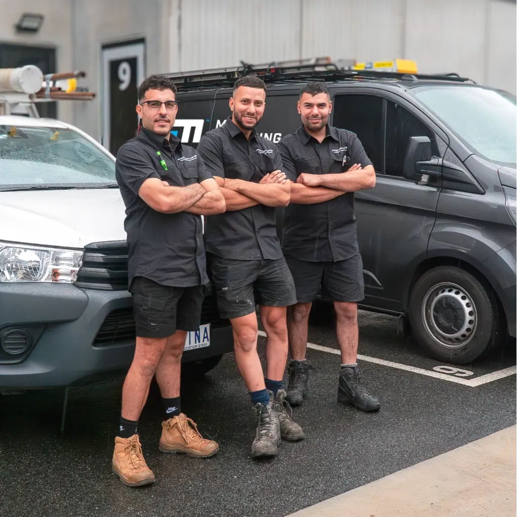 M&F Plumbing team