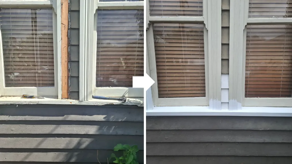 Window Sill Restoration — Footscray